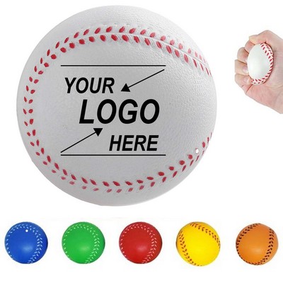 Foam Baseball Stress Ball