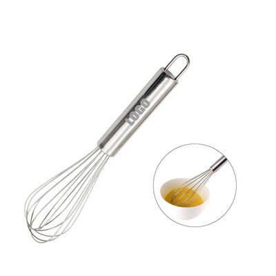 8 Inch Stainless Steel Balloon Whisk Optimal Whipping Tool
