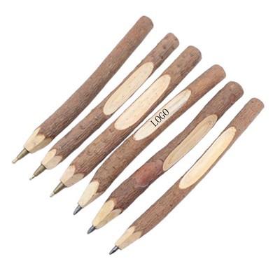 Eco-Friendly Natural Real Wood Branch Ballpoint Pen