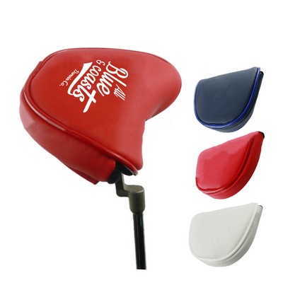 Leather Golf Blade Putter Head Cover