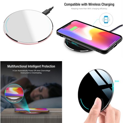 Promotek iBank® Wireless Charger, 10W Charging Pad designed for iPhone and Galaxy Phones