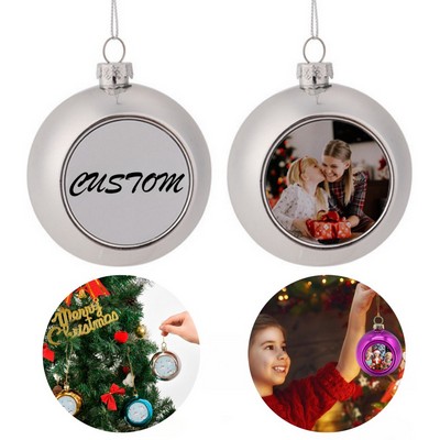 Custom Ball Pendant Christmas Trees Ornament