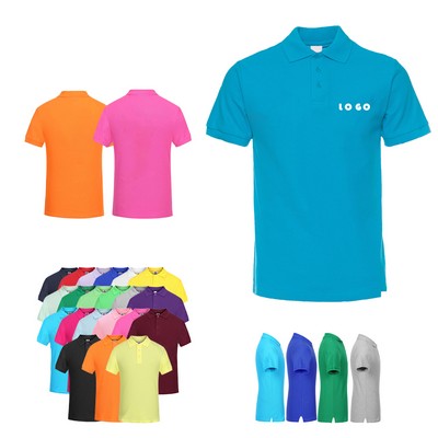 Unisex 100% Cotton Piqué Polo Shirt