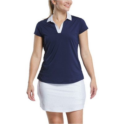FootJoy® Women's Cap Sleeve Print Shirt