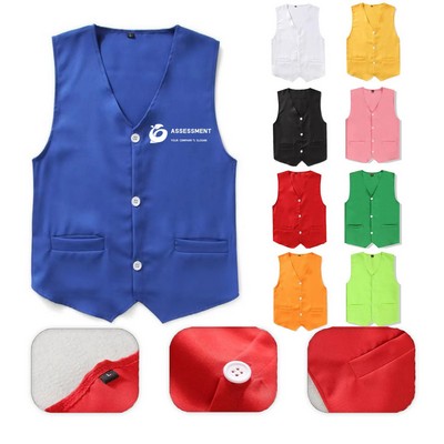 Unisex Vest With Pockets