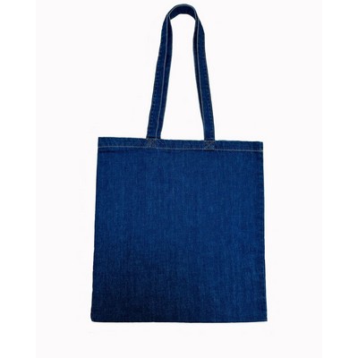 Cotton Denim Tote Bag