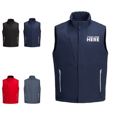 Men's Lightweight Softshell Vest Outerwear