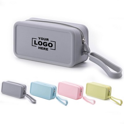 Large Capacity Silicone Makeup Bag
