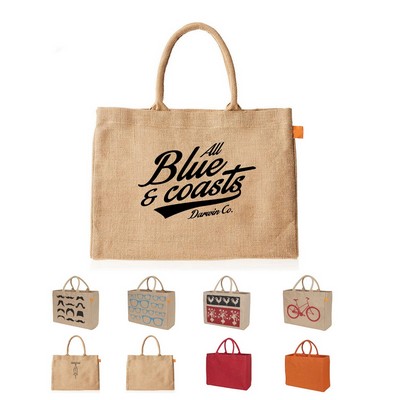 Jute Straw Tote Bag