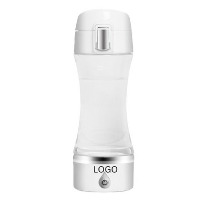 11.84Oz USB Rechargeable Hydrogen Generator Water Bottle