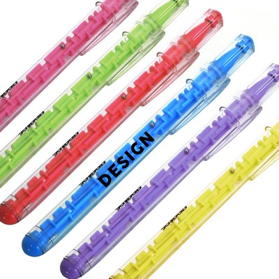 6in Maze Ballpoint Pen