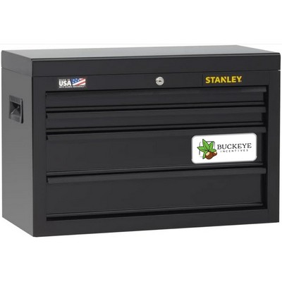 Stanley 100S 26.5" 4-Drawer Chest - Black