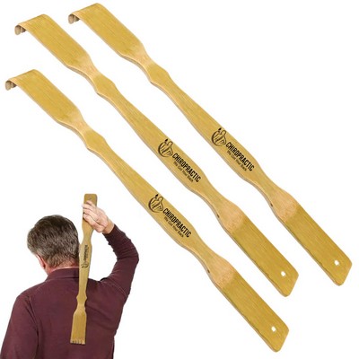 Popular 19" Bamboo Wooden Back Scratcher - Medical Health Promotions