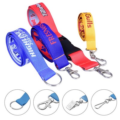 5/8" Fine Woven Lanyard