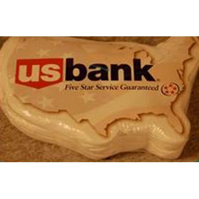 Stuffed Tee Shirt w/ USA Stock Shape Compression