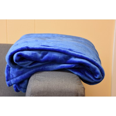 Deluxe Oversized Coral Plush Luxury Velour Throw