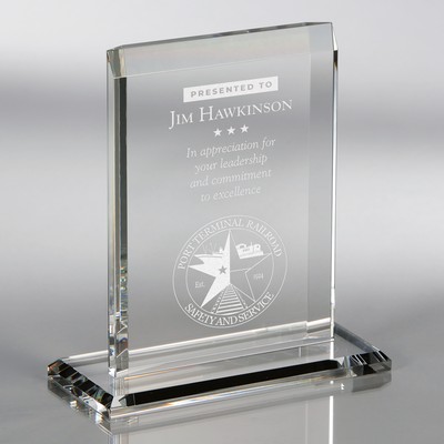 Honor - Medium optical crystal award