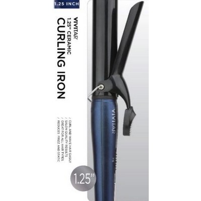 Vivitar® 1¼" Ceramic Blue Curling Wand