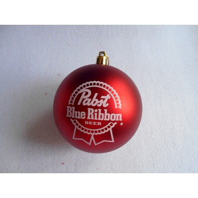 Solid Yellow Christmas Balls