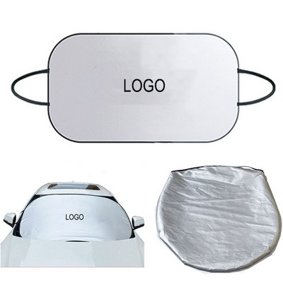 Collapsible Car Windshield Sun Shade