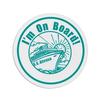 Round Plastic Badge (2 1/4")