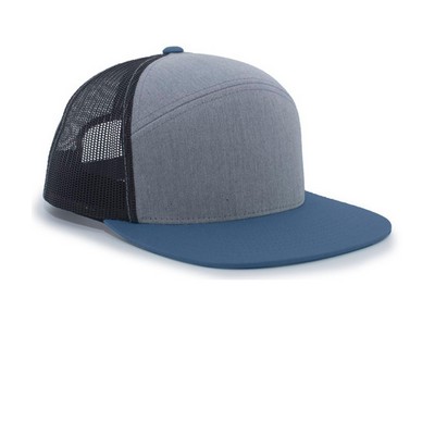 Pacific Headwear Arch Trucker Cap