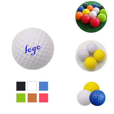 MOQ100 Foam Practice Golf Ball Soft Training Equipment