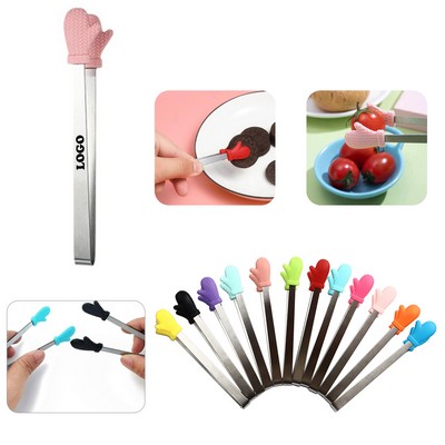 Colorful Gloves Silicone Stainless Steel Mini Clips