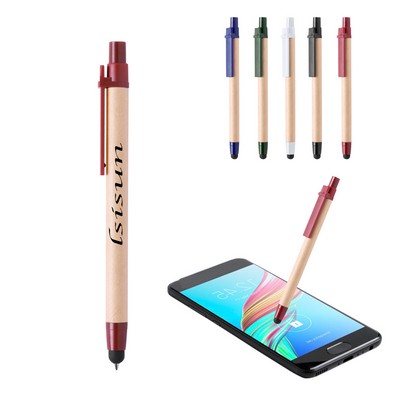 ECO-Stylus Touch Ball Pen