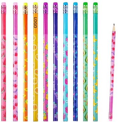 Fruit Scented Pencil With Eraser Pencil
