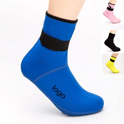 Neoprene Women Diving Water Socks 3mm