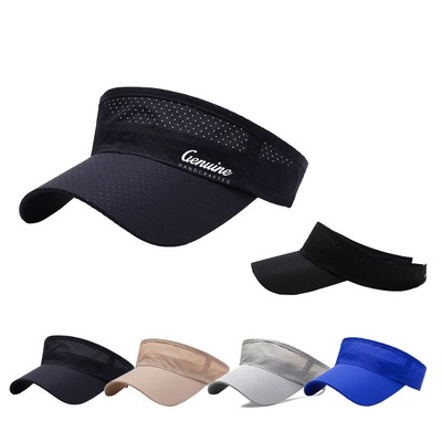 Quick-Dry Wide Brim Sun Visor Hat