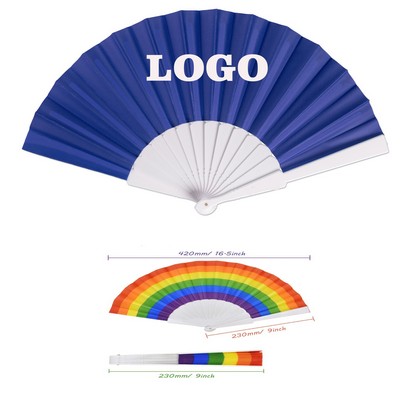 9" Handheld Folding Fan