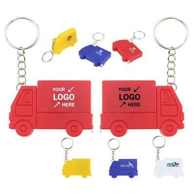 Car Shaped Tape Measure Keychain