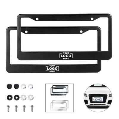 Colorful Aluminum License Plate Frame