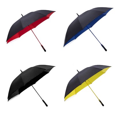 Windproof Reverse-Fold Compact Travel Umbrella