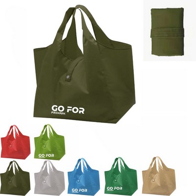 Reusable Foldable Oxford Grocery Bag
