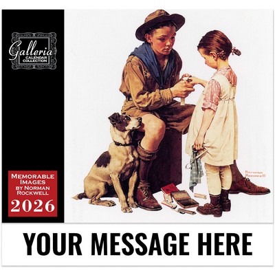Galleria Wall Calendar 2026 Memorable Images Of Norman Rockwell