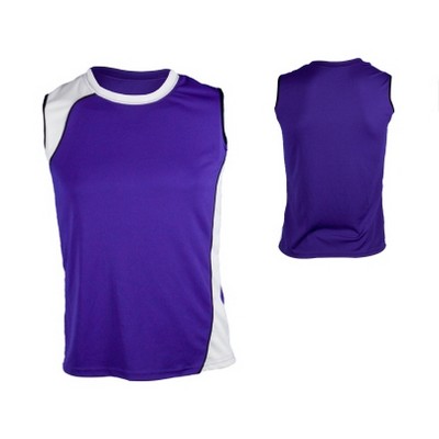 Women's Cool Mesh Multi Sport Jersey Shirt w/ Contrasting Front Panel & Trim