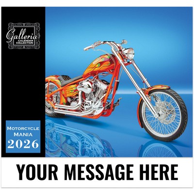 Galleria Wall Calendar 2026 Motorcycle Mania
