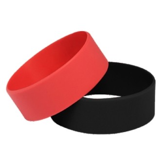 1" Blank Silicone Wristband
