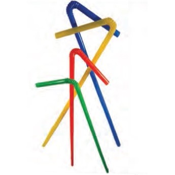 10" Bendy Straws