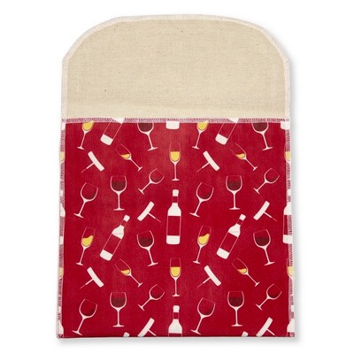 Cotton Bag w/Flap (8.5"x8")
