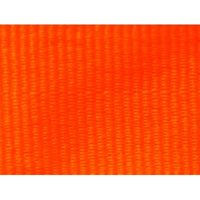 "V" Neck Ribbon - Neon Orange - Snap Clip - 1-1/2" Wide x 32"Long
