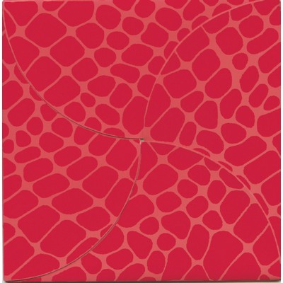Red Croc Gift Card Folder