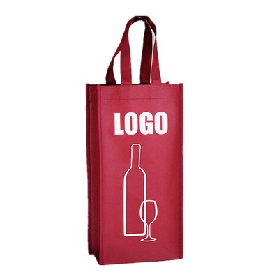 Single Bottle Wine Tote Bag