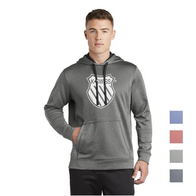Sport-Tek ® PosiCharge ® Sport-Wick ® Heather Fleece Hooded Pullover