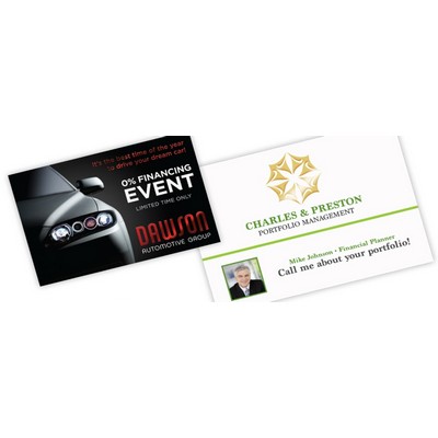 Full Color 16 pt. C2S 2 Sided Postcards w/Standard Raised Foil Front & Back (5"x 7")