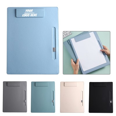 Leather Writing Pad Business Office Folder