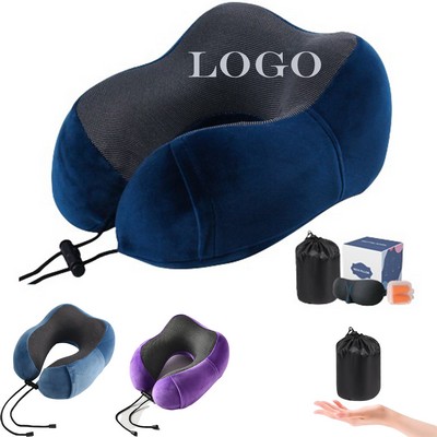 Memory Cotton U-Shaped Neck Pillow